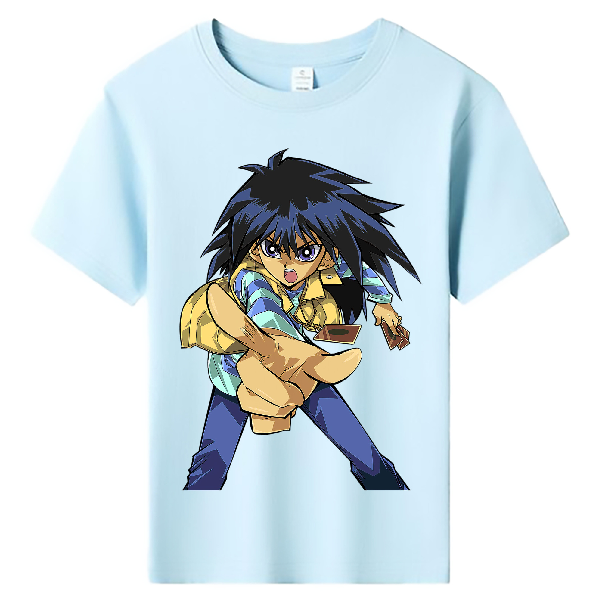 （画像用） 遊☆戯☆王 Yu-Gi-Oh! 綿100％キッズTシャツ（フロントプリント）